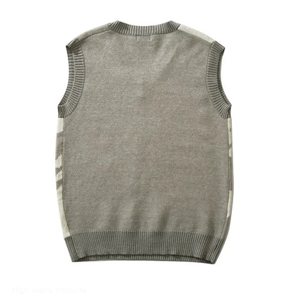 Swimming Duck Knit Sweater Vest