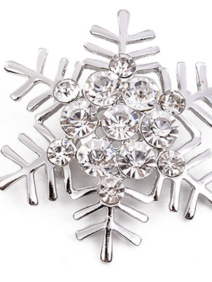 Brooches Flower Stylish Brooch Jewelry Silver Gold For Street Daily for Women