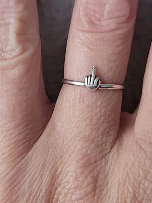 Sports Home Pure Color Ring for Women