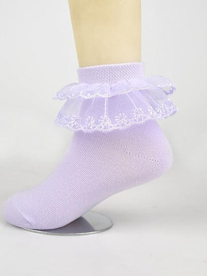 Kid's Crew Socks Wedding Party Daily Solid / Plain Color Nylon Cotton Classic Lolita 1 Pair for Women