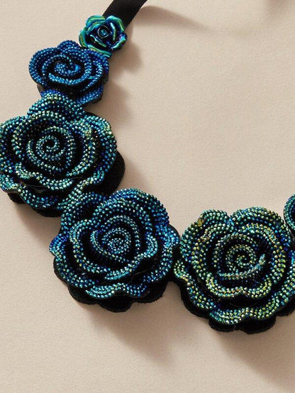 Flower Decor Choker for Women