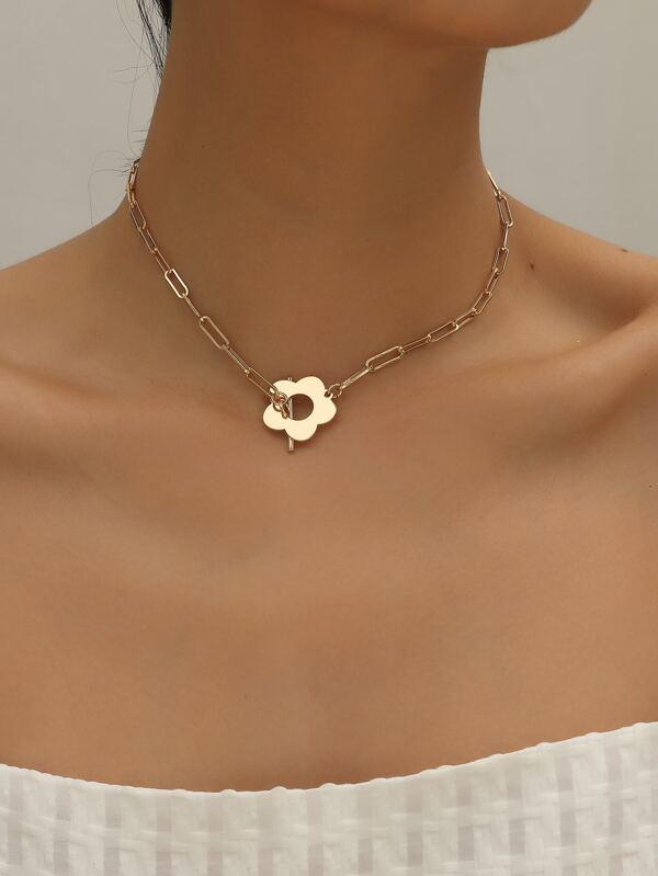 Flower Decor Necklace for Women