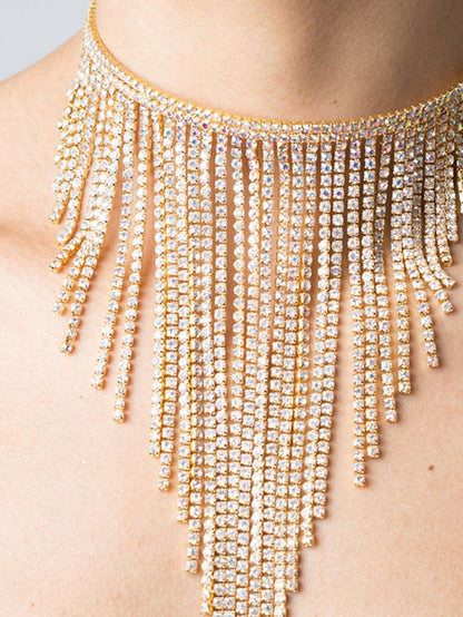 necklace Contemporary Party Pure Color Necklaces for Women