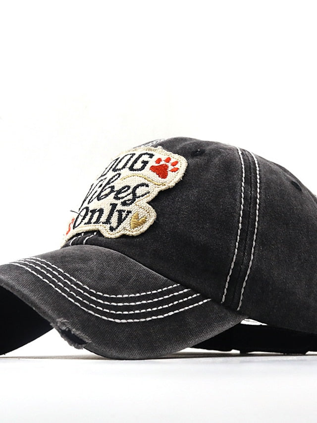 High Quality Washed Retro Baseball Cap For Men Women Solid Color Denim Dad Hats Snapback Emboridery Letter Hip Hop Cap Adjustable Hat for Women