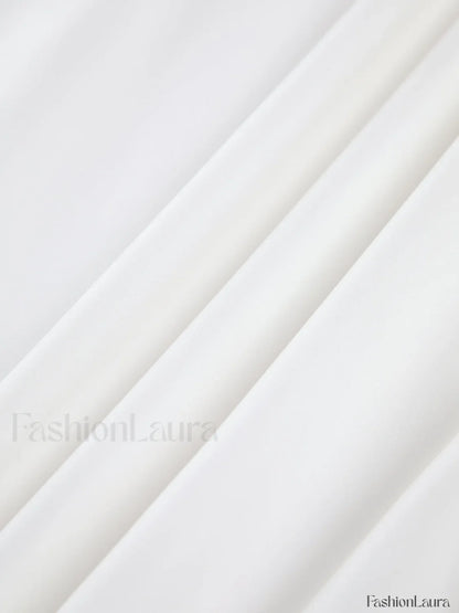 Frenchy Solid Graceful Off-Shoulder Long Dress