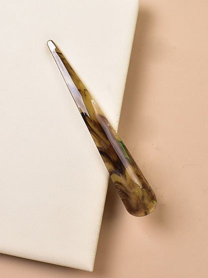 1pc Hair Clip For Street Holiday Handmade Alloy Green White Burgundy for Women