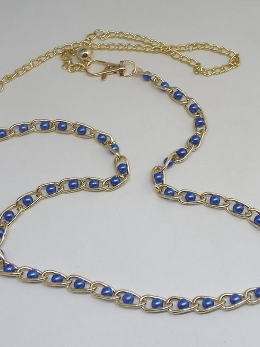 Chain Belt Metal Chain Metal Bucke Geometric Formal Party Daily Green White Black Blue for Women