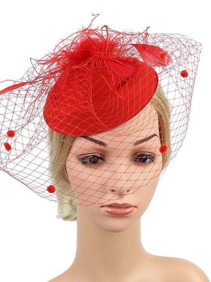 Hair Clip Chic & Modern Party Pure Color Headwear / Black / Red / Blue / Fall / Winter for Women