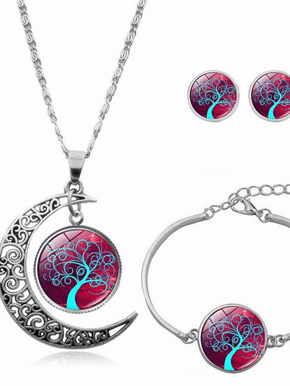 Jewelry Sets Artistic Party Tree Jewelry Sets for Women