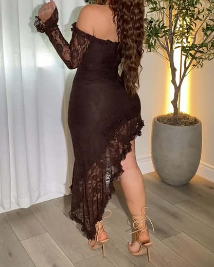 One-Shoulder Hip Dress (Pre-Sale)