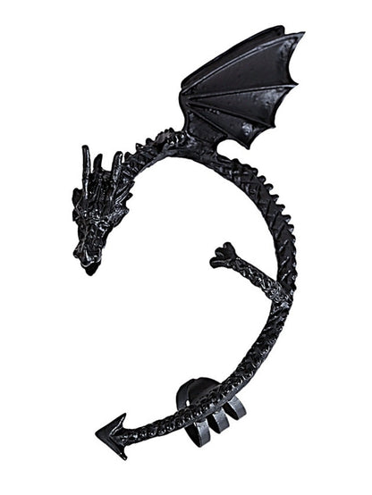 1PC Hanging Earrings Single Earring For Date Birthday Alloy Classic Dragon for Women