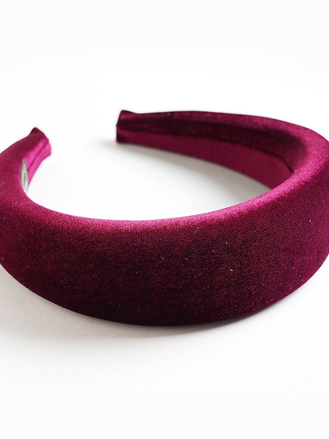 1pc Girls' Headbands Velvet Wide Headbands for Women Soft Head Bands Hairbands for Women Girls Fashion No Slip Headband for Women Hairbands Hair Accessories for Women