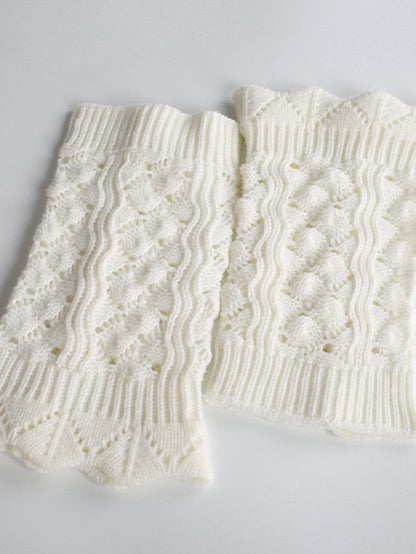 Leg Warmers Boot Cuffs Home Daily Solid Color Knit Casual Boho / Bohemian Warm 1 Pair for Women