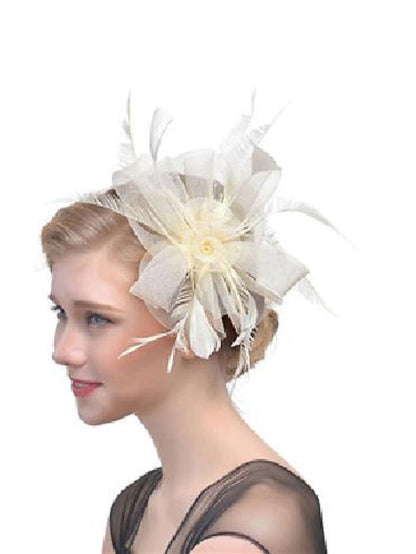 Hair Clip Party Party Solid Color Headwear / White / Red / Blue / Fall / Winter for Women