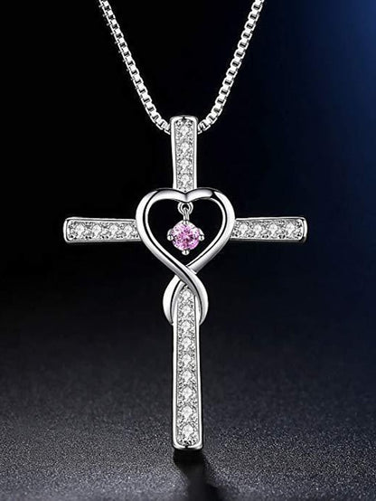 necklace Chic & Modern Street Heart Necklaces / Red / Green / Purple / Fall / Winter for Women