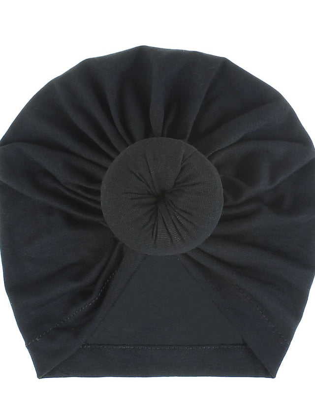 Kid's Fascinators Muslim Hijab Outdoor Home Daily Solid / Plain Color Polyester Cloth Casual Boho Casual / Daily 1 pcs for Women