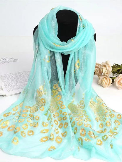 New Peacock Feather Shawls and Wraps for Party Dress Wedding Cape Bride Dress Shawl Women Wrap Shoulder Scarf for Women