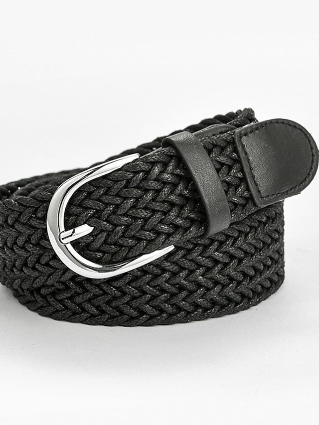 Waist Belt Party Wedding Street Daily Black Red Belt Pure Color Gray Fall Winter Spring Summer for Women