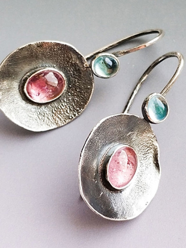 Earrings Textured Street Geometry Earring for Women