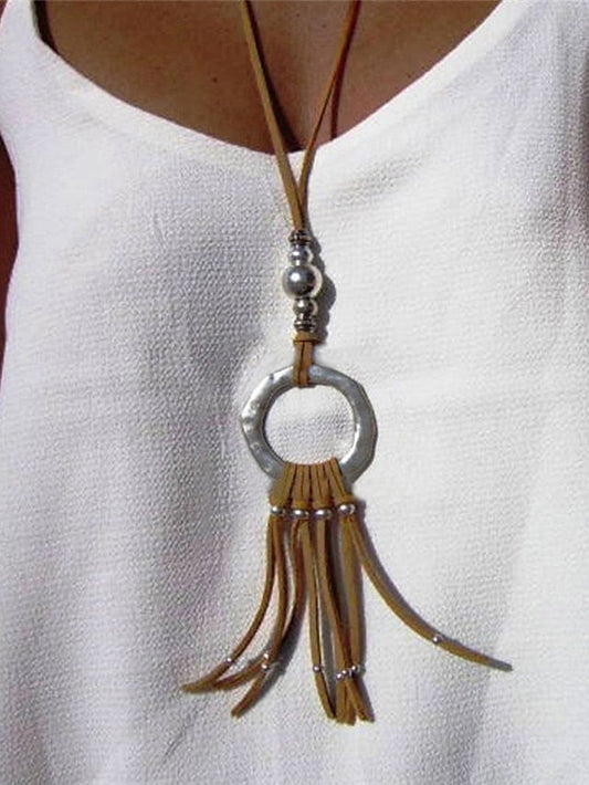 necklace Ethnic Style Street Geometry Necklaces for Women