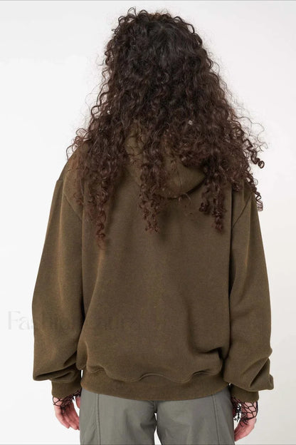 Graphic Fleece Pullover Hoodie