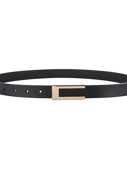 Belt Genuine Leather Red Brown Black Red Brown Waist Belt Daily Holiday Dress Solid Color / Coffee for Women