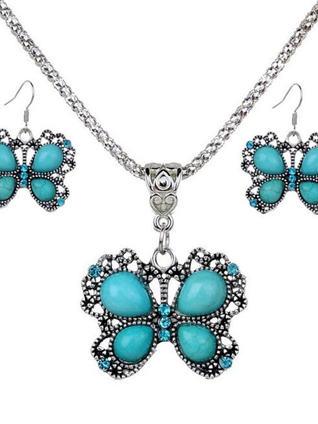 necklace Archaistic Street Butterfly Necklaces for Women
