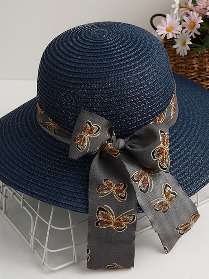Sun Hat Holiday Straw Vacation Casual Beach Sunscreen Breathability Comfortable 1 pcs for Women