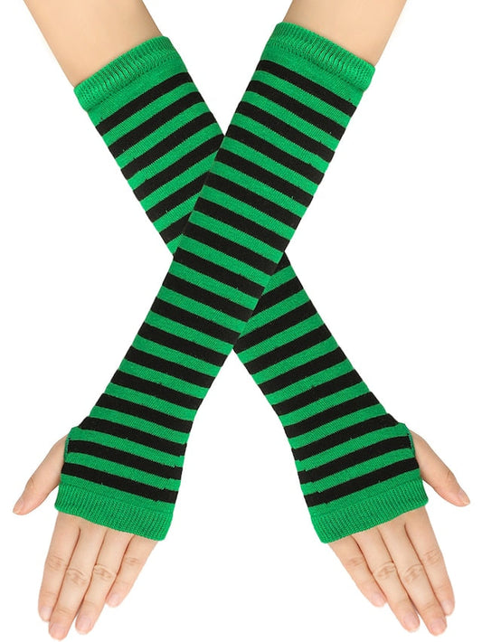 Men's Fingerless Gloves Warm Winter Gloves Gift Daily Polyester Acrylic Fibers Cosplay Casual Warm 1 Pair for Women