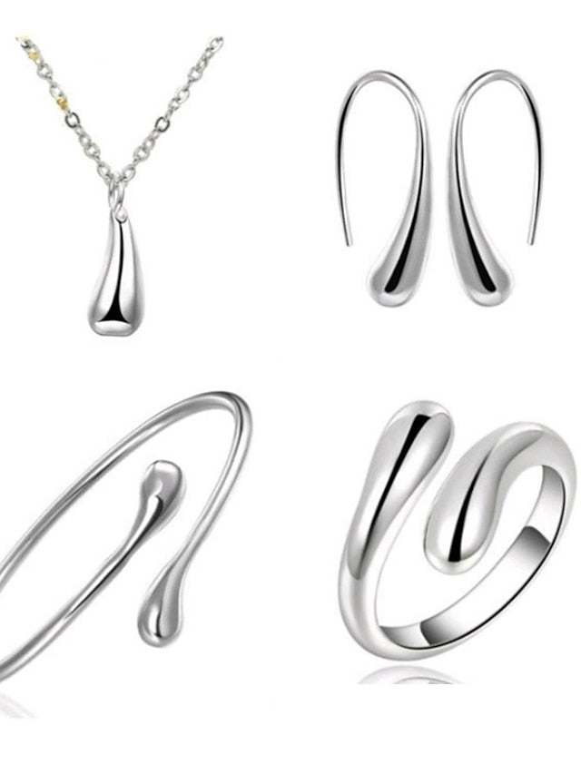 necklace Chic & Modern Street Geometry Jewelry Sets / Silver / Fall / Winter / Spring / Summer for Women