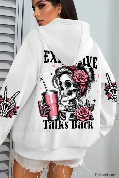 Harajuku Loose Fit Fleece Hoodie