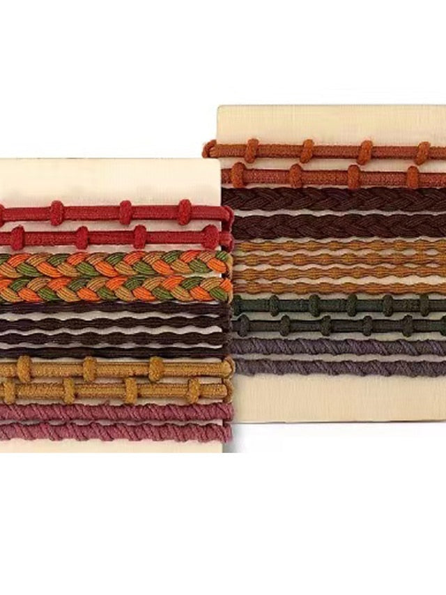 20pcs Hair Ties Hair Tie For Daily Thread Cord (Without the Card) for Women