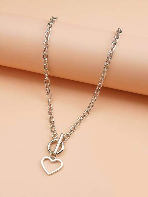 Heart Pendant Necklace for Women