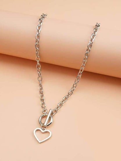 Heart Pendant Necklace for Women
