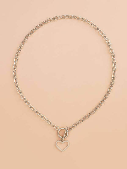 Heart Pendant Necklace for Women
