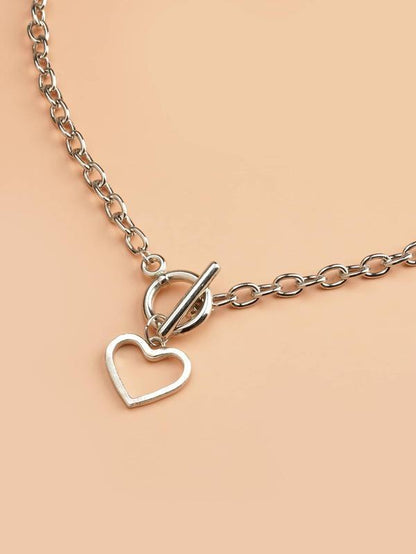 Heart Pendant Necklace for Women