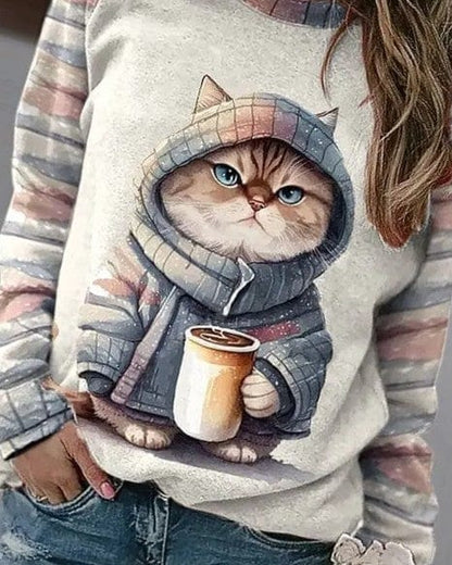 Nell - Suéter de calle - Elegante - Tejido - Ideal para el invierno