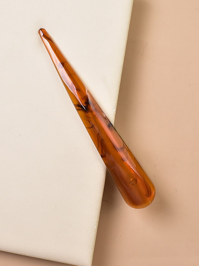 1pc Hair Clip For Street Holiday Handmade Alloy Green White Burgundy for Women