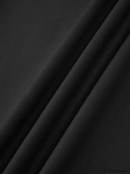 High Waist Pleated Trendy Wide Leg Pants