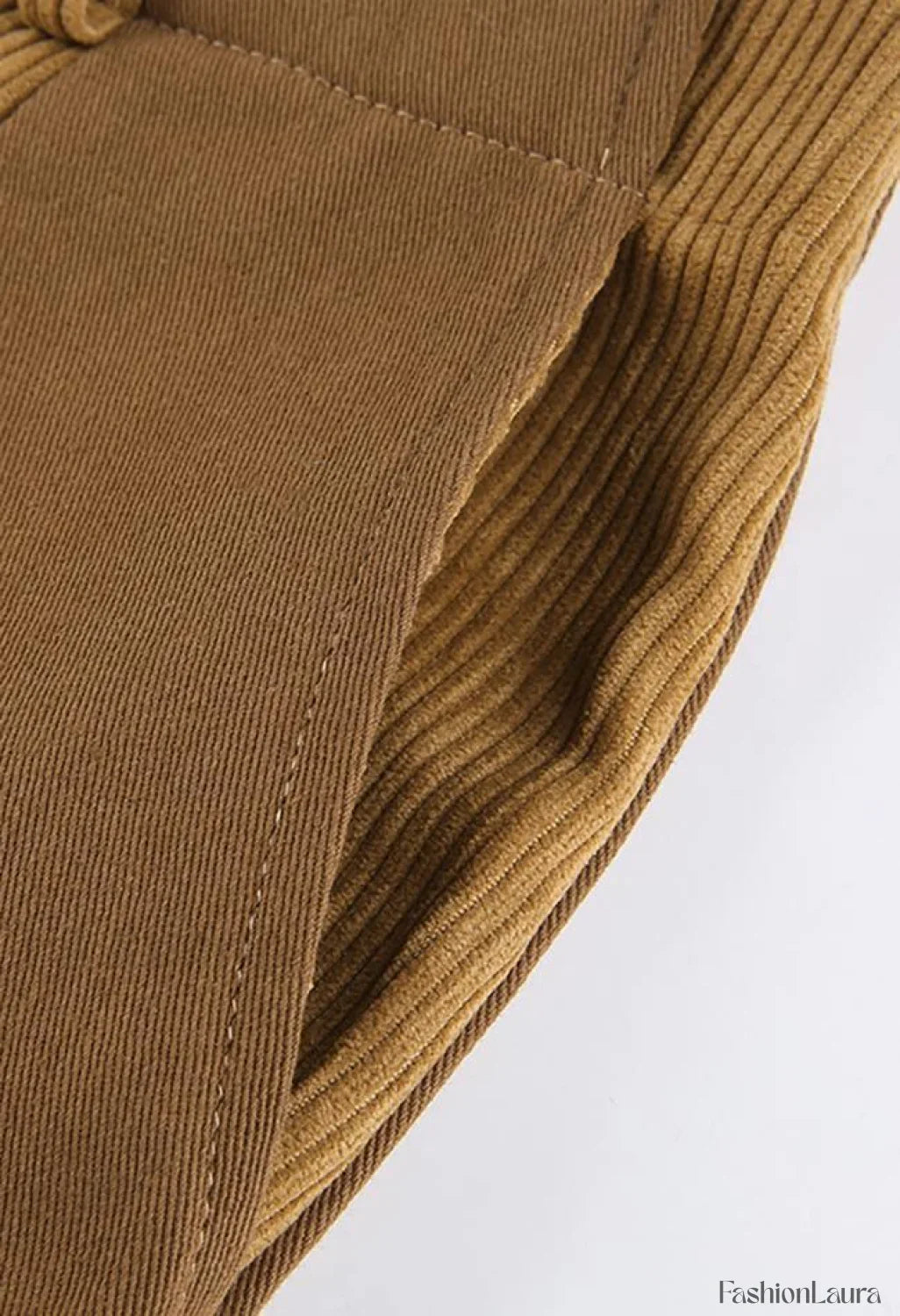 High Waist Y2K Corduroy Loose Pants