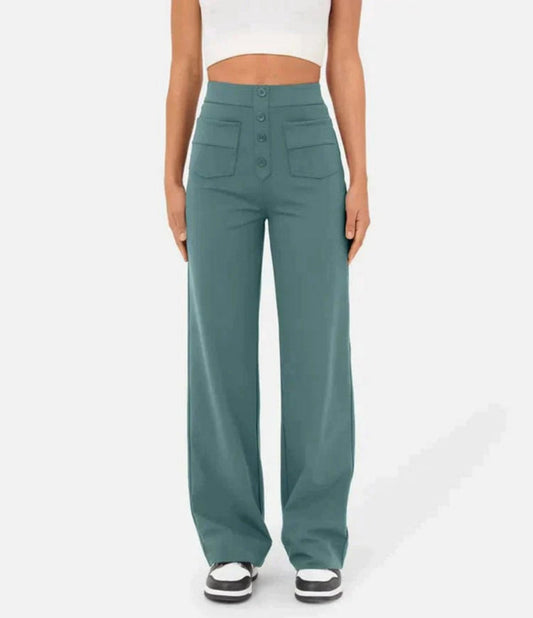 Capri - Pantalones de cintura alta - Elegantes - Modernos - Ideales para días informales