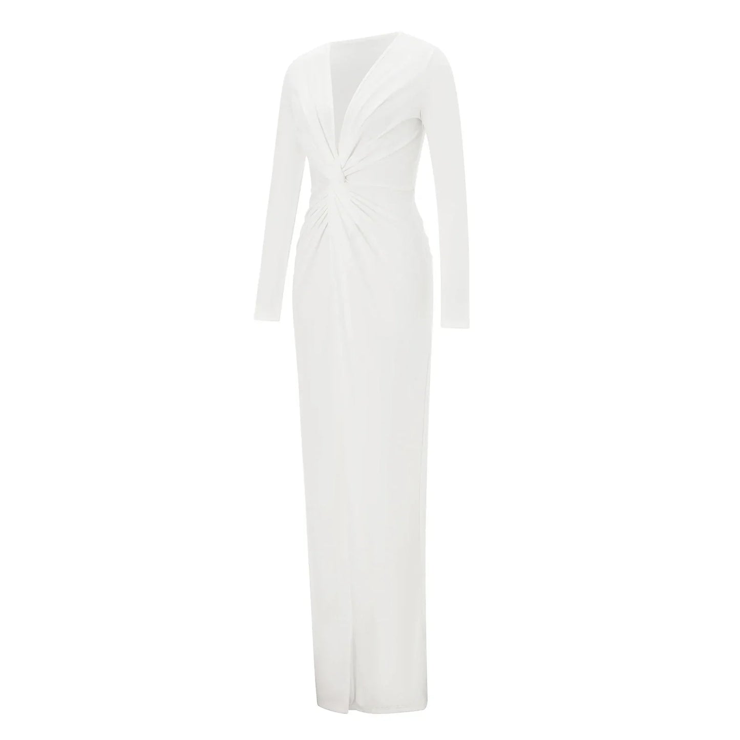 Spring Bodycon Dresses Designer Party Prom Deep V Neck Sexy Elegant Stylish Fashionable Maxi Dress