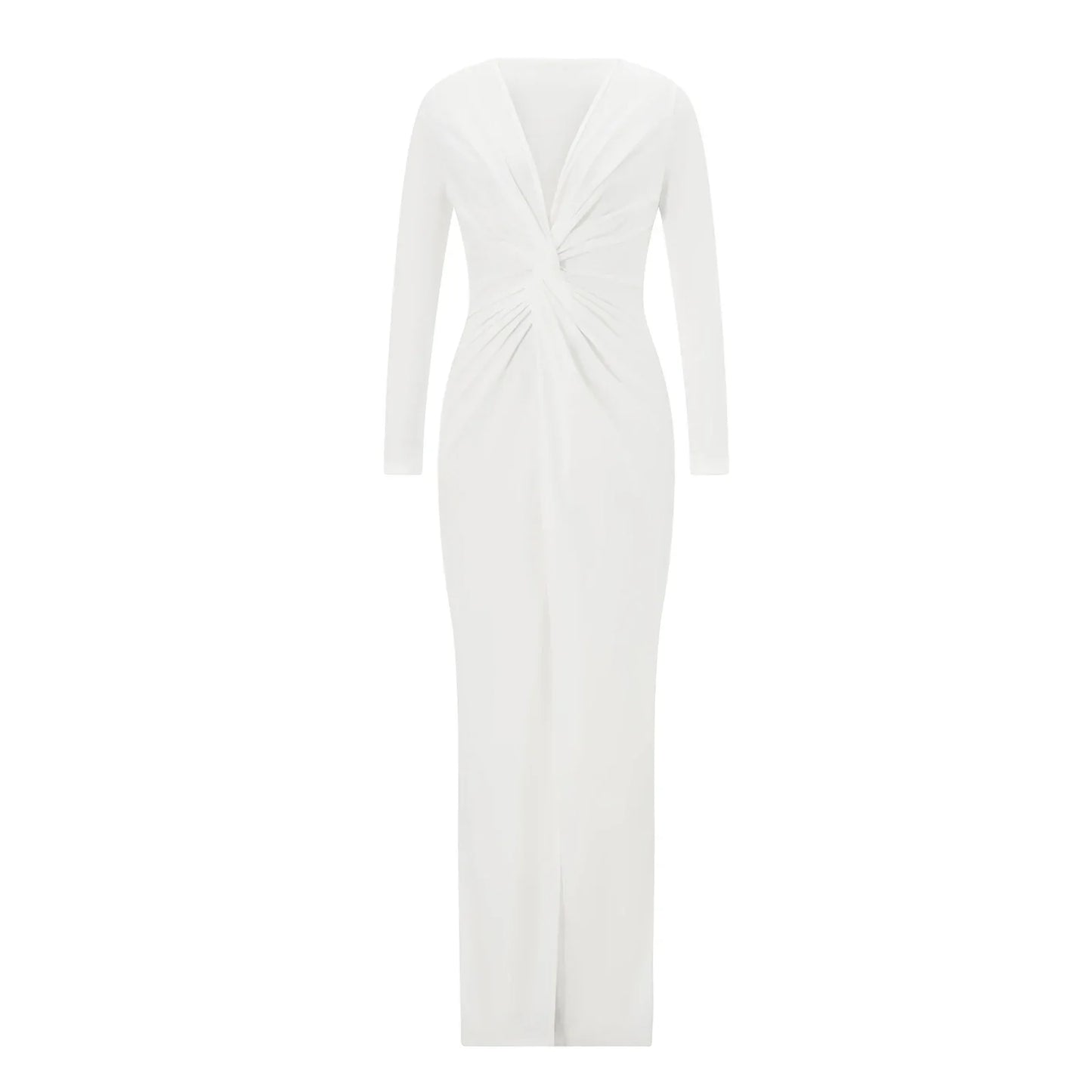 Spring Bodycon Dresses Designer Party Prom Deep V Neck Sexy Elegant Stylish Fashionable Maxi Dress