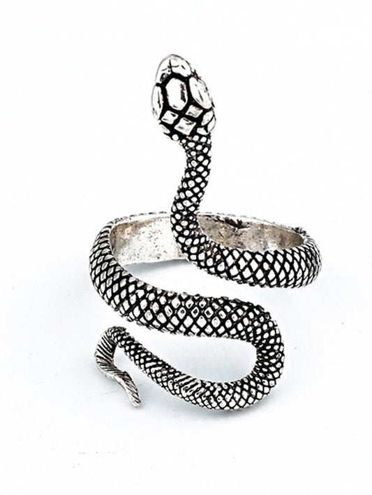 1PC Ring Adjustable Ring For Holiday Date Alloy Classic Snake for Women
