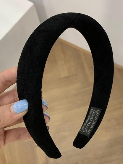 1PC Girls' Headbands Headband For Daily Classic Fabric 3# Rose Red 2#Beige 12# purple for Women