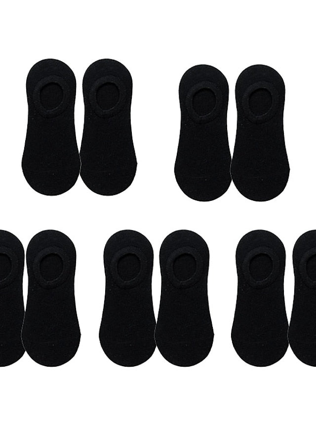 5 Pairs No Show Socks Home Sports & Outdoor Holiday Polyester Cotton Sports & Outdoors Casual Sweet 5 Pairs for Women