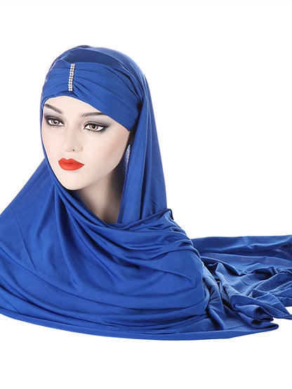 Turban Party Evening Solid / Plain Color Polyester Sweet 1 pcs for Women