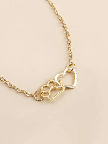 Hollow Out Heart Decor Bracelet for Women