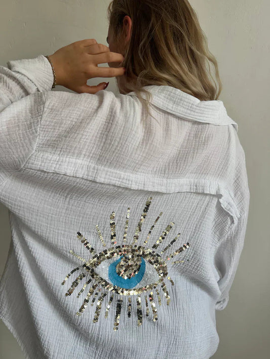 Britt - Angie - Camisa - Ocio - Estilo moderno y ligero - Ideal para verano