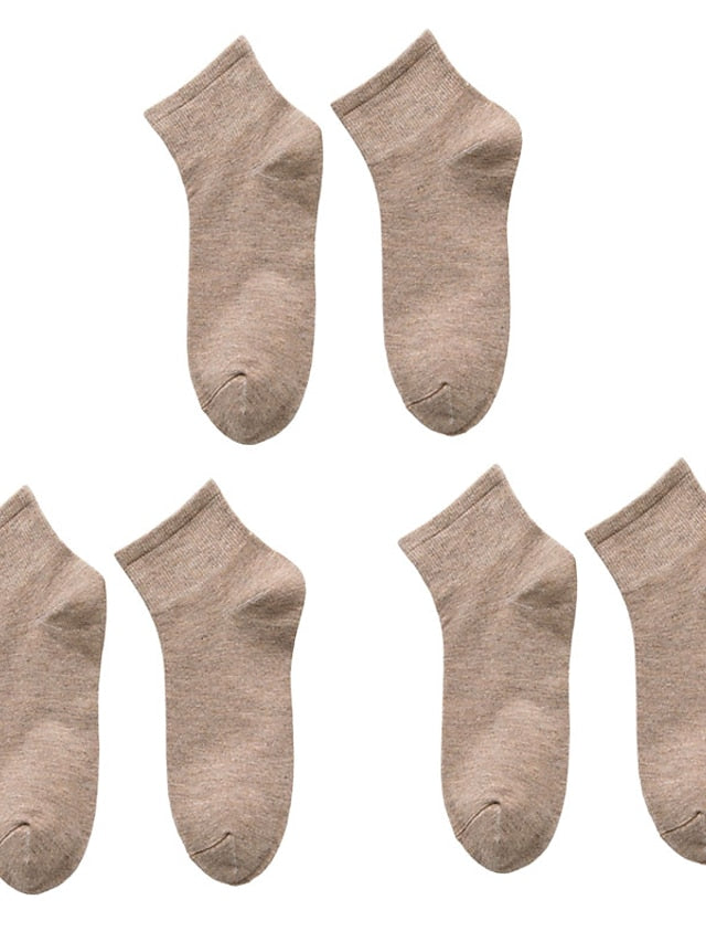 3 Pairs Anckle Socks Low Cut Socks Home Sports & Outdoor Holiday Polyester Cotton Sports & Outdoors Casual Sweet 3 Pairs for Women